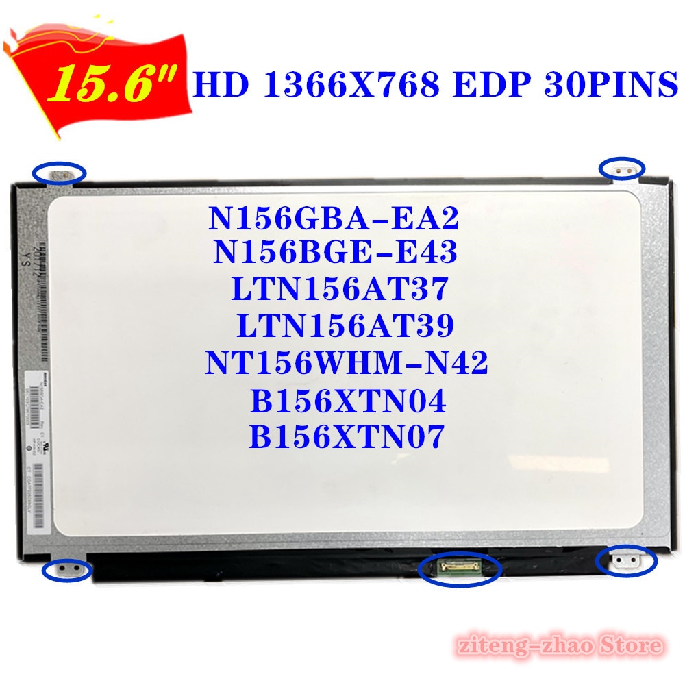  Ʈ ÷ HD 30  N156BGA-EA2, NT156WHM-N42(12 22 32 42) LTN156AT37 LTN156AT39 B156XTN04.4 B156XW04 V.7, 15.6 ġ